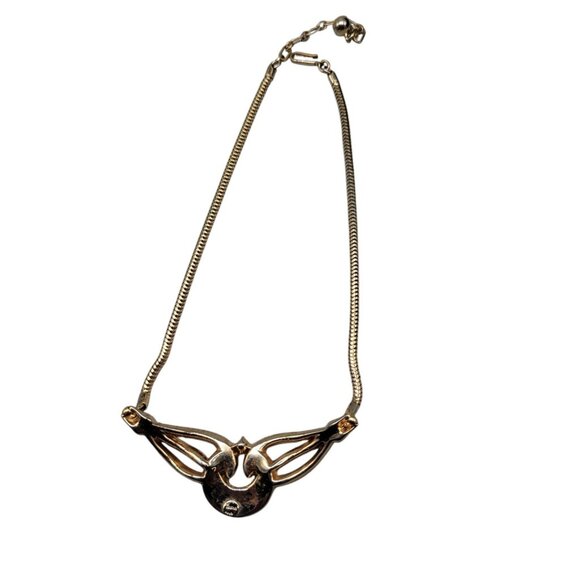 Crown Trifari Carousel Necklace Alfred Philippe 1954 Book Piece Pat Pend 16" - Picture 10 of 15